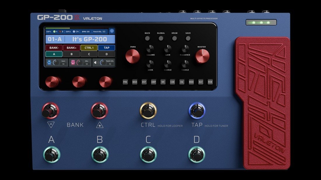 Pedal Guitar Valeton GP-200X