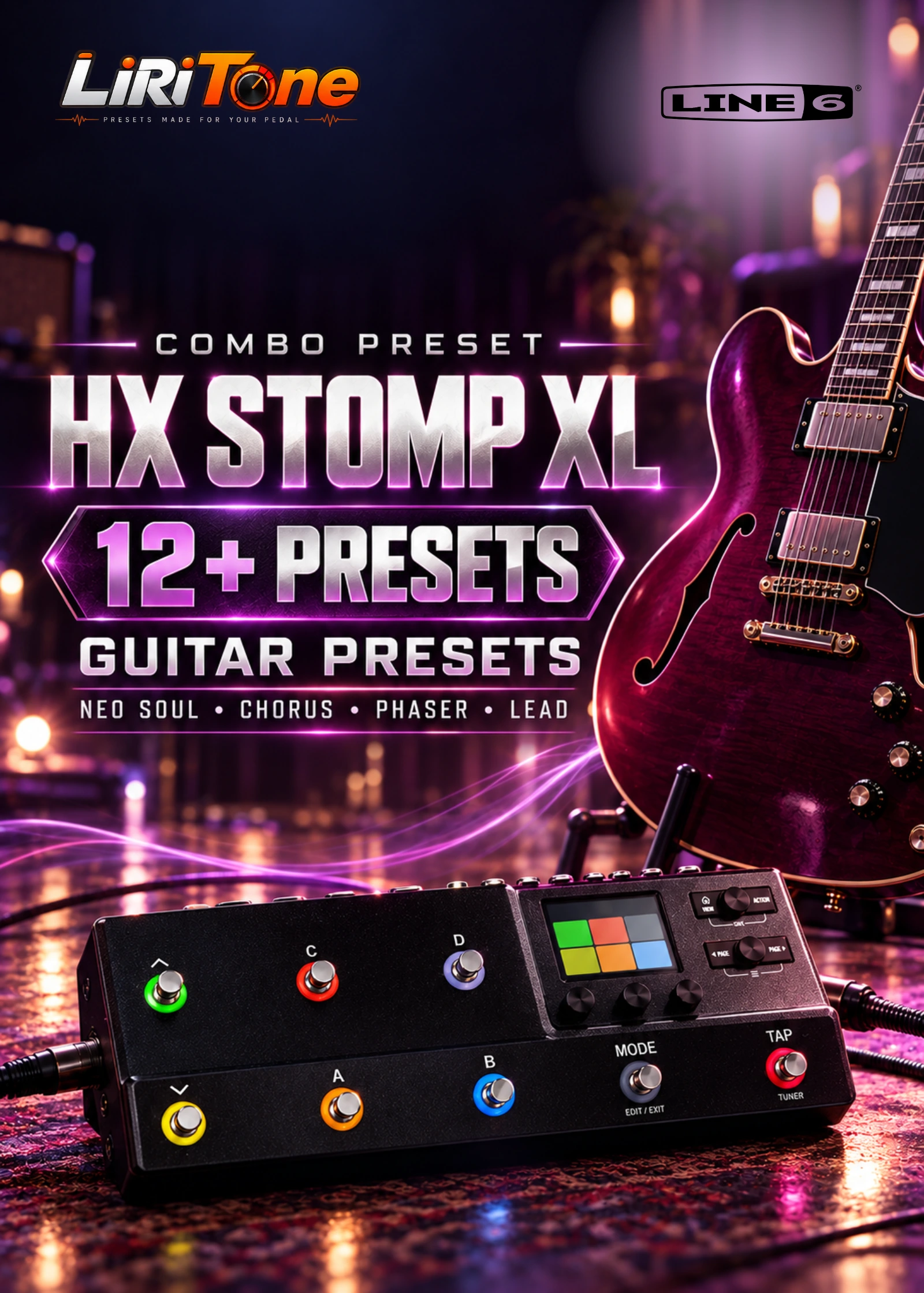 Bộ tiếng Line 6 HX Stomp XL