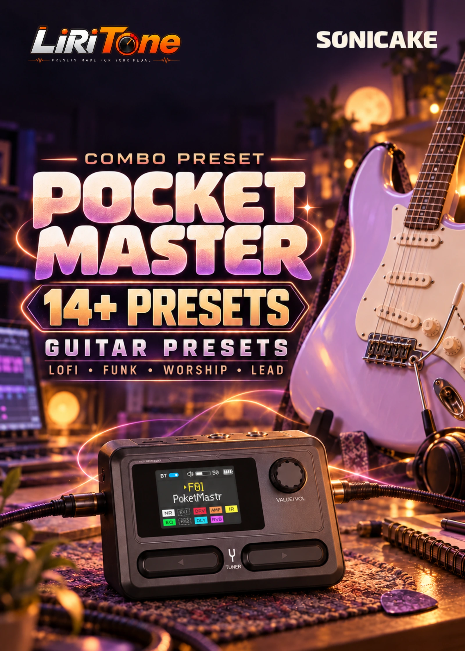 Bộ tiếng Sonicake Pocket Master