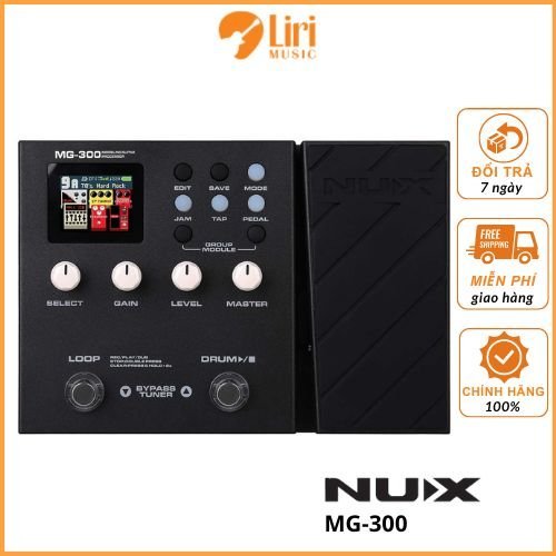 Fuzz Guitar Nux MG-300